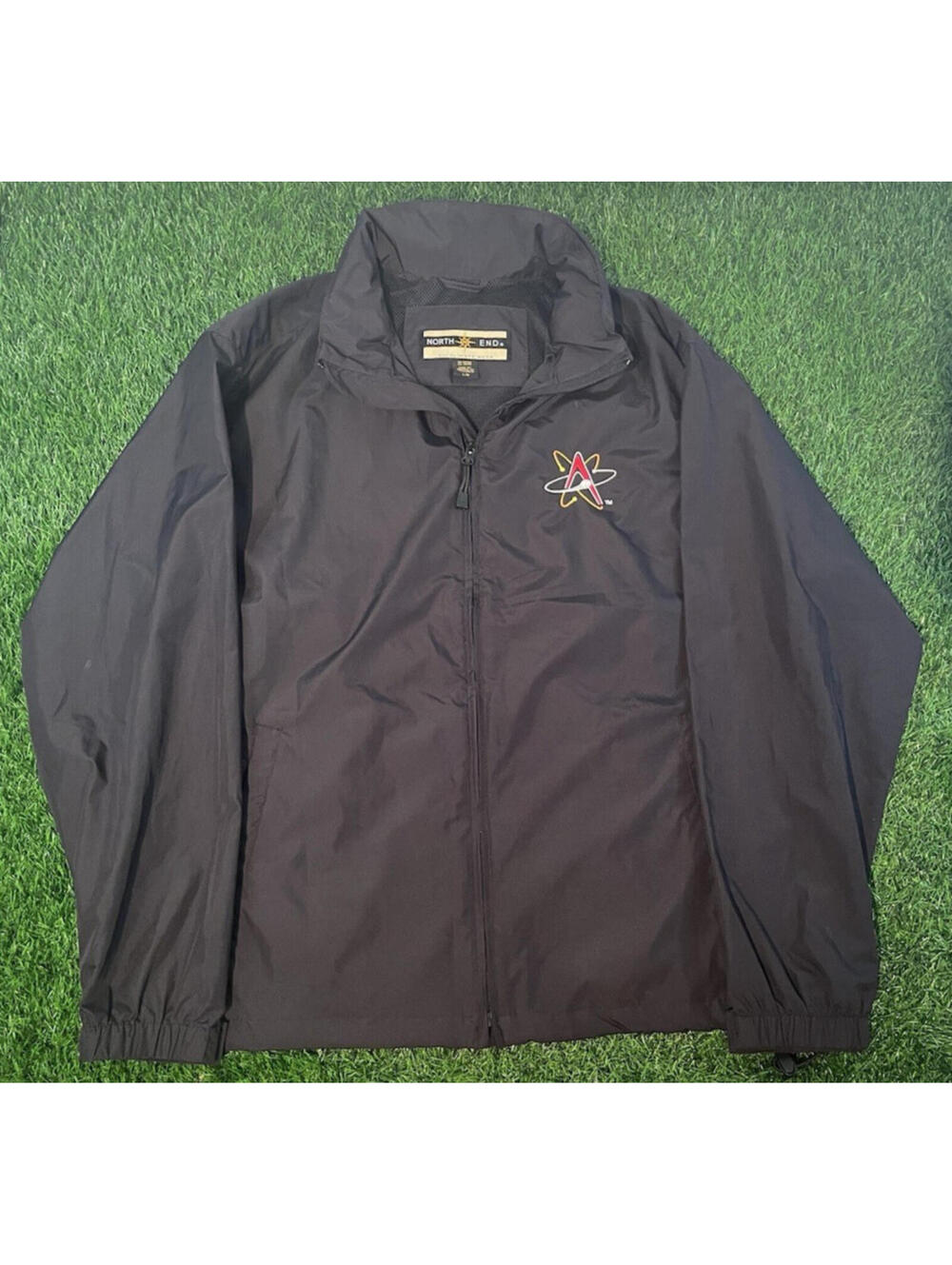 Albuqurque Isotopes Black Windbreaker Jacket Mens Size L